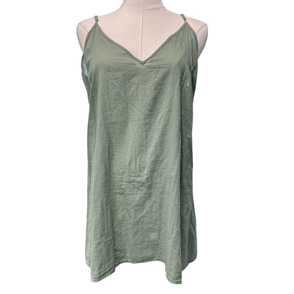 Free People Cami Tank Top Y2K 90's Baby Doll Fairy Feminine Green Size Sm